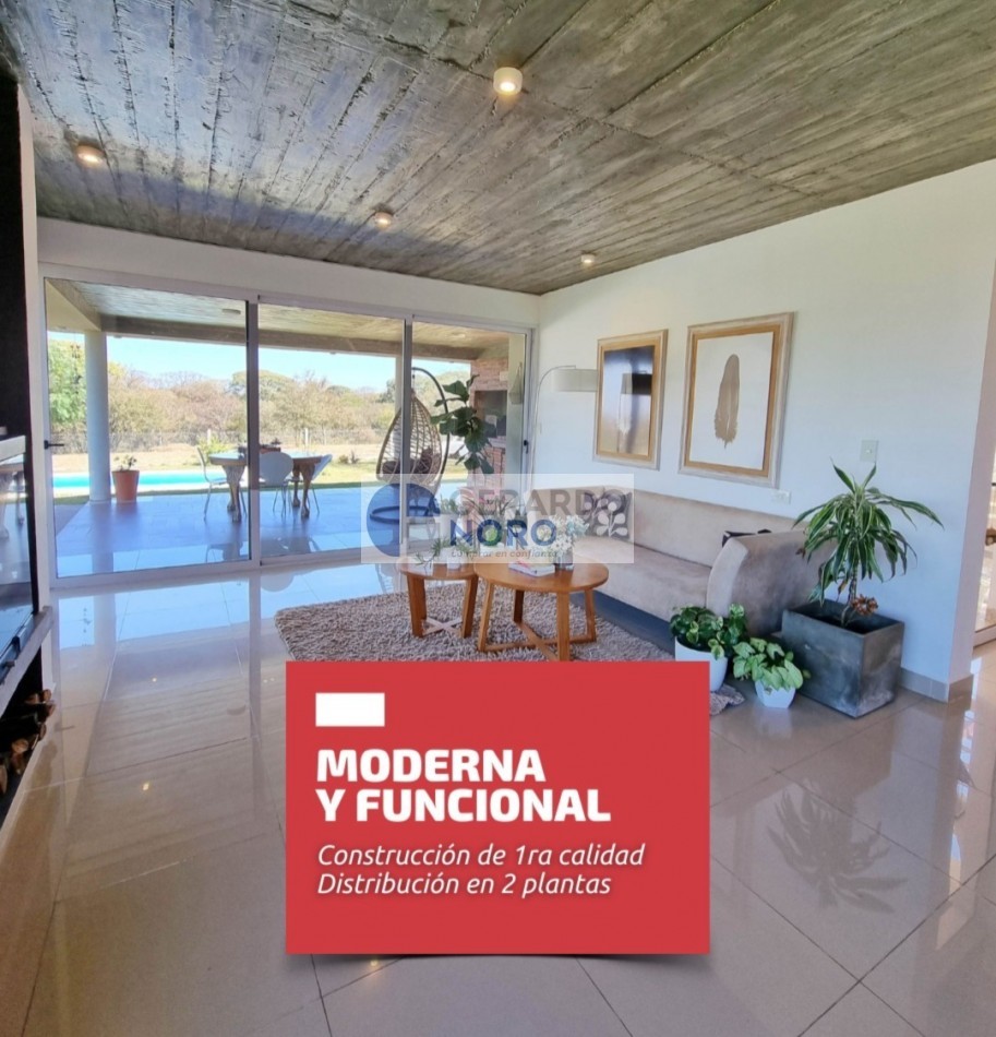 EXCLUSIVA CASA EN VENTA EN COUNTRY LAS DELICIAS 