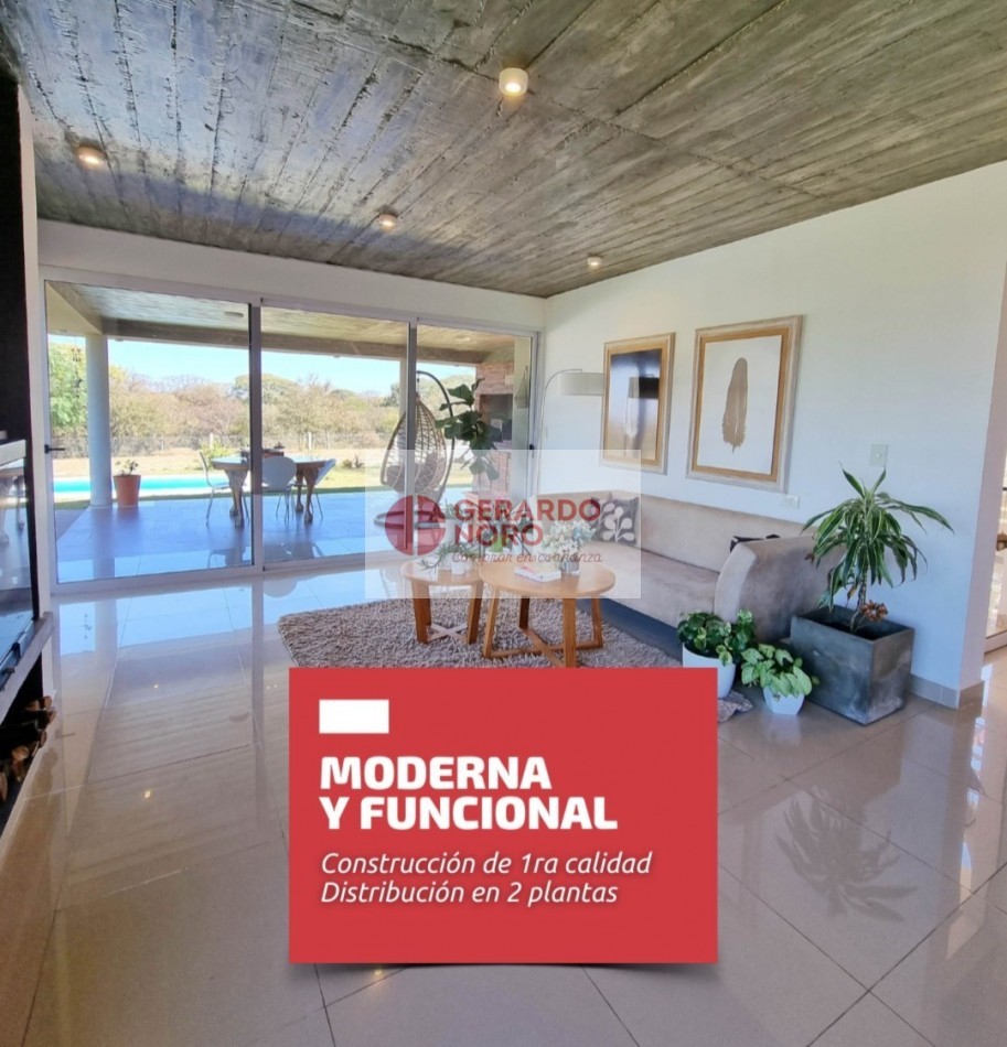 EXCLUSIVA CASA EN VENTA EN COUNTRY LAS DELICIAS 