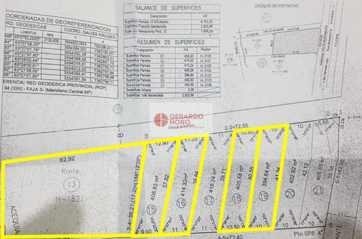 TERRENOS EN VENTA EN TUMBAYA FRENTE A LA ESTACION DEL FERROCARRIL SOBRE LA COLECTORA